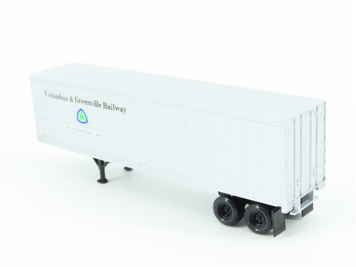 N Kadee Micro-Trains MTL 66000 C&amp;G Columbus &amp; Greenville 40&#39; Trailer Custom