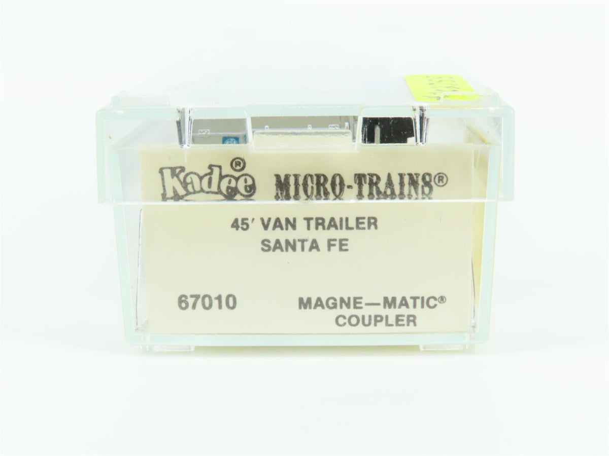 N Scale Kadee Micro-Trains MTL 67010 SFTZ Santa Fe 45&#39; Van Trailer #202755