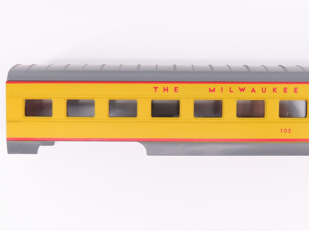 HO Scale Con-Cor MILW Milwaukee Road Passenger Car 5-Pack