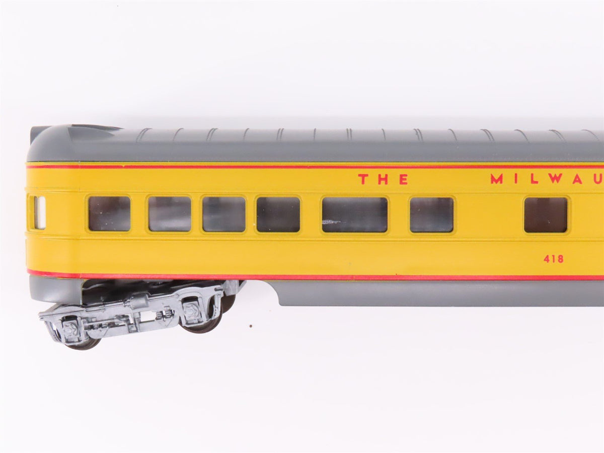 HO Scale Con-Cor MILW Milwaukee Road Passenger Car 5-Pack