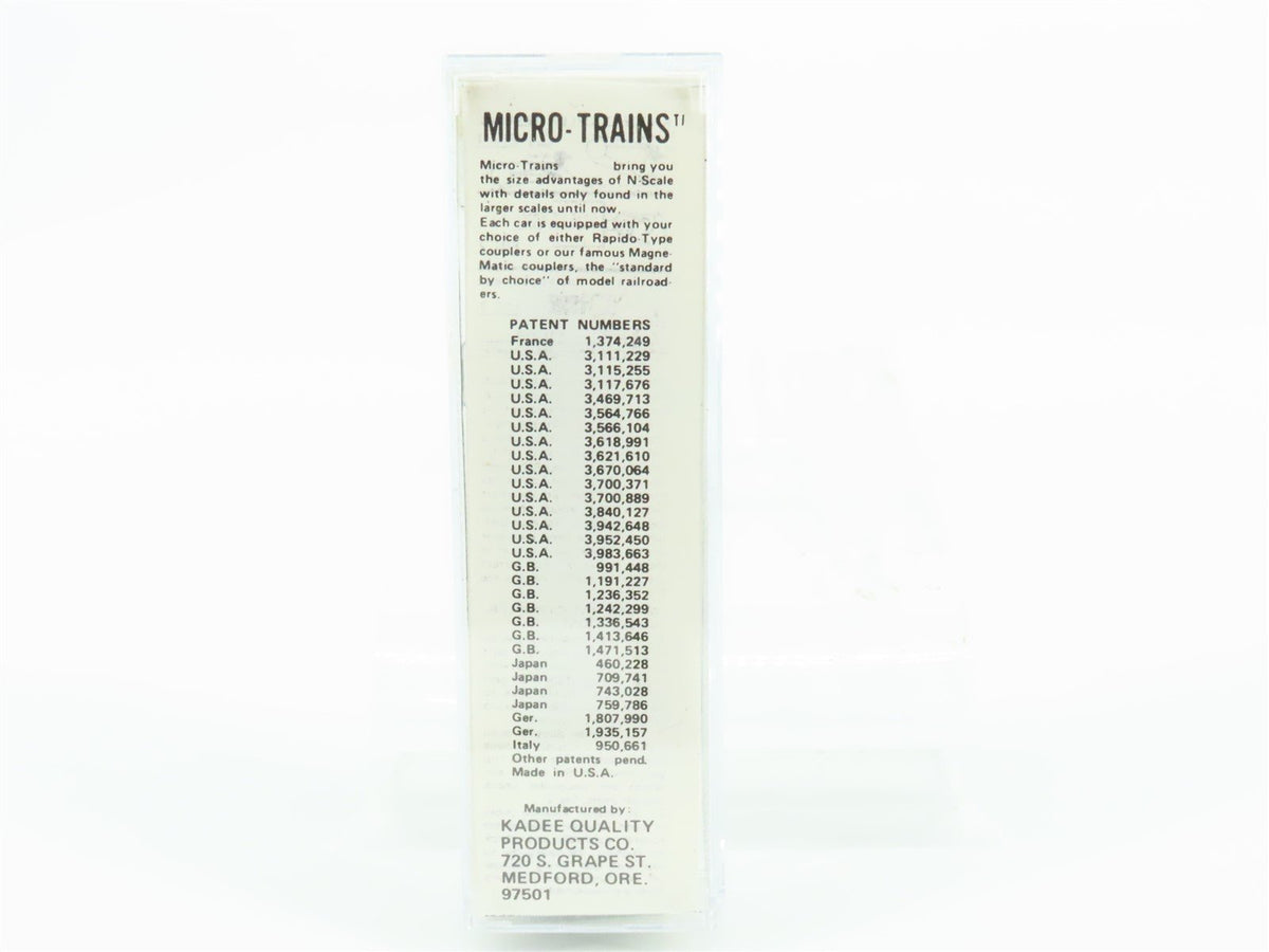 N Scale Kadee Micro-Trains MTL 56092 WM Western Maryland 2-Bay Hopper #10259