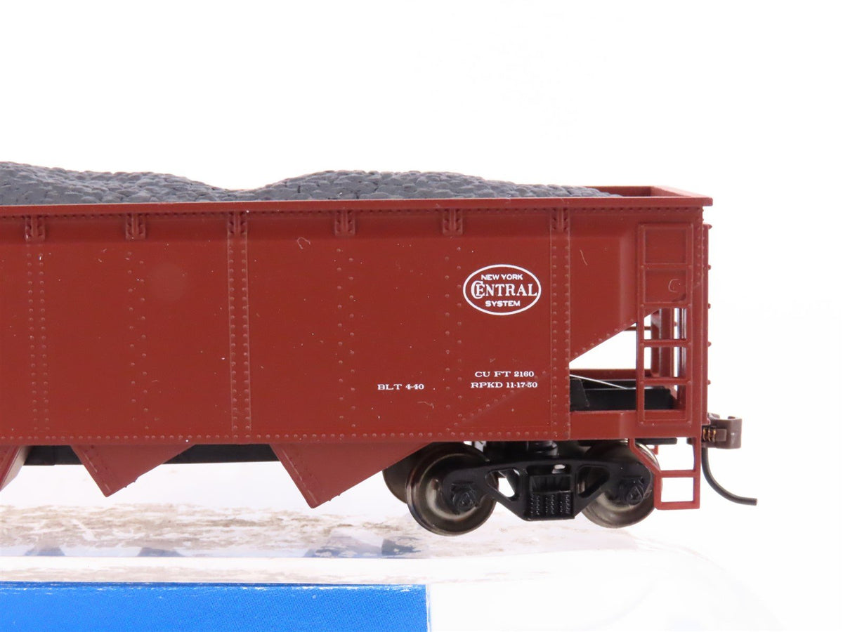 HO Scale Bachmann 17620 NYC New York Central 4-Bay Hopper Car #862746 wCoal Load