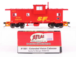 HO Scale Atlas 1991 ATSF Santa Fe Extended Vision Caboose #999700