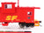 HO Scale Atlas 1991 ATSF Santa Fe Extended Vision Caboose #999700