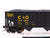 HO Scale Atlas Trainman 1190 C&O Chessie System 3-Bay Hopper #143665 w/ Load