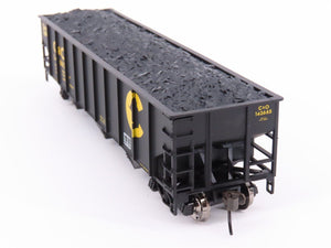 HO Scale Atlas Trainman 1190 C&O Chessie System 3-Bay Hopper #143665 w/ Load