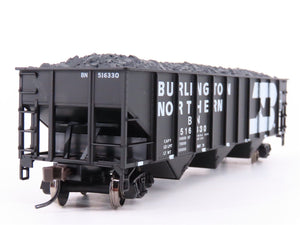 HO Scale Atlas Trainman 935 BN Burlington Northern 3-Bay Hopper Car #516330