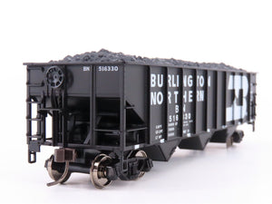 HO Scale Atlas Trainman 935 BN Burlington Northern 3-Bay Hopper Car #516330