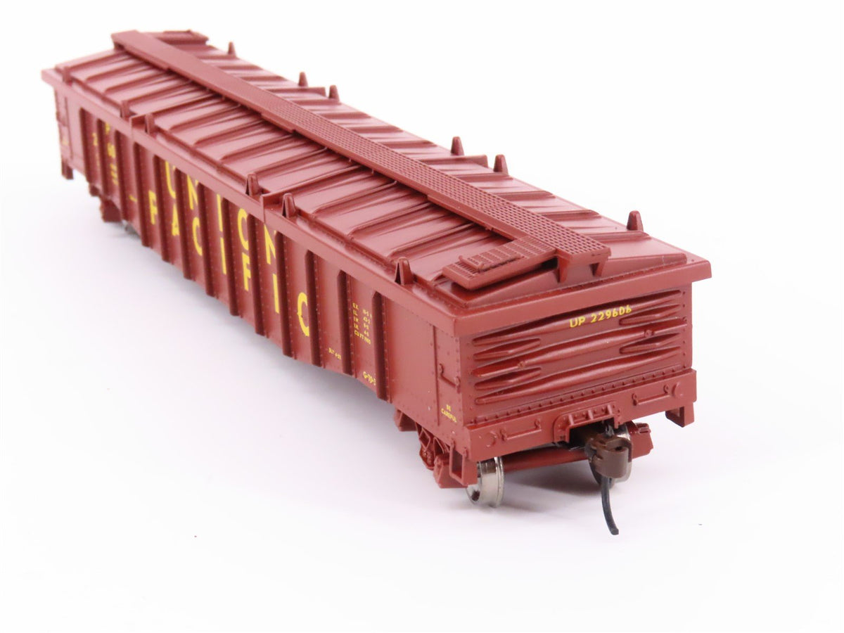 HO Scale Athearn RTR 92198 UP Union Pacific 50&#39; Covered Gondola Car #229606