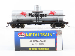 HO Scale Model Power 2191 SVX Mobilgas Metal Single Dome Tankcar #1443