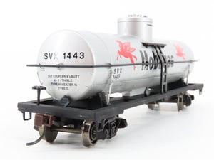 HO Scale Model Power 2191 SVX Mobilgas Metal Single Dome Tankcar #1443