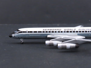 1:400 Scale Aero Classics Die-Cast Seaboard World Airlines Douglas DC-8 Airliner