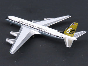 1:400 Scale Aero Classics Die-Cast Seaboard World Airlines Douglas DC-8 Airliner