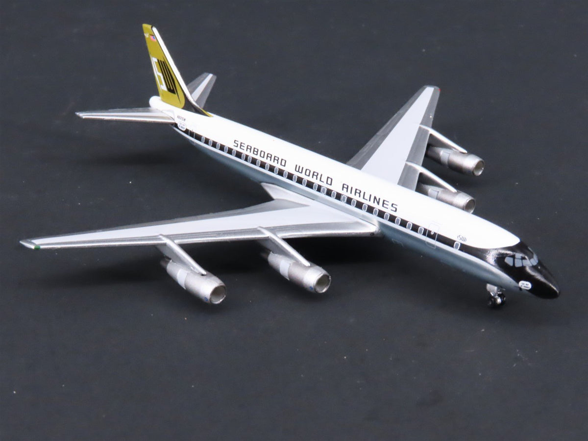 1:400 Scale Aero Classics Die-Cast Seaboard World Airlines Douglas DC-8 Airliner