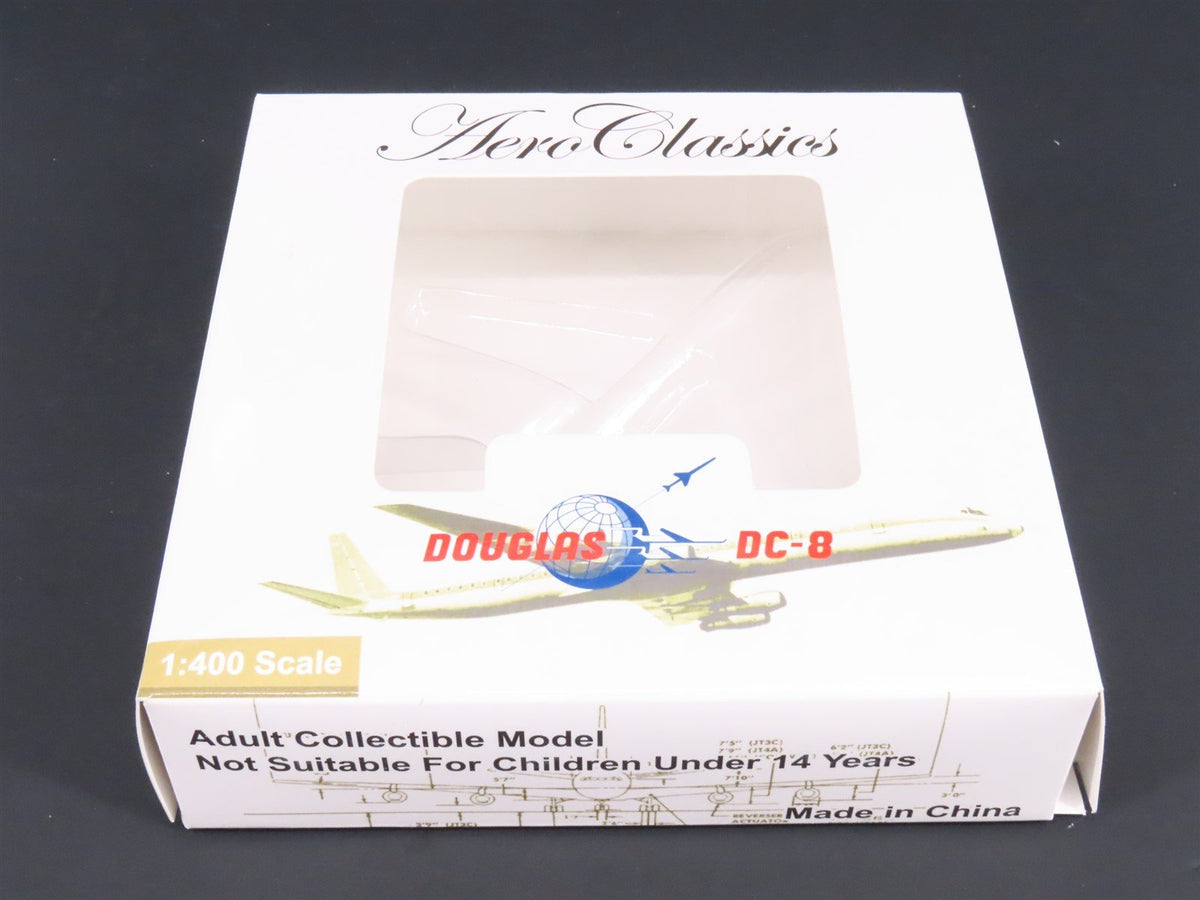 1:400 Scale Aero Classics Die-Cast Seaboard World Airlines Douglas DC-8 Airliner