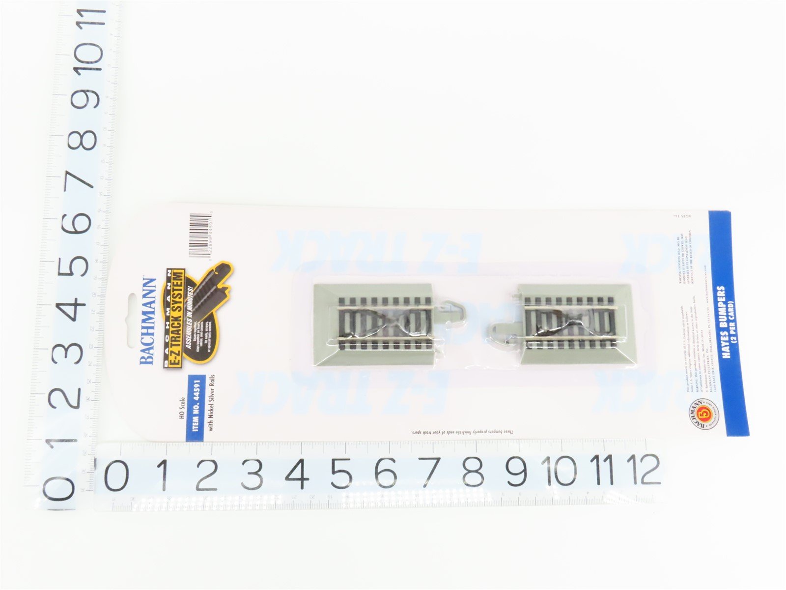 HO Scale Bachmann E-Z Track 44591 Hayes Bumpers 2-Pack - Sealed