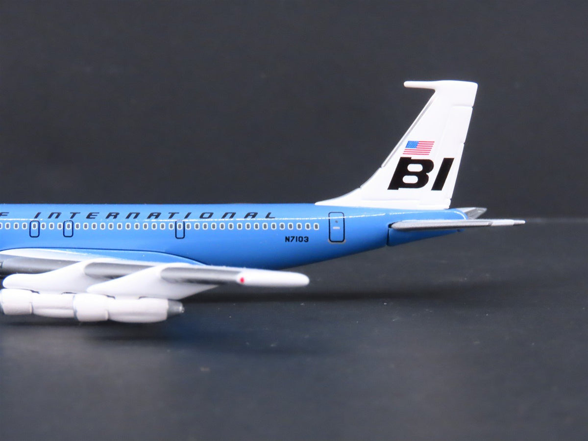 1:400 GeminiJets Limited Edition GJBNF214 Brannif Int&#39;l Boeing 707-327 Airliner