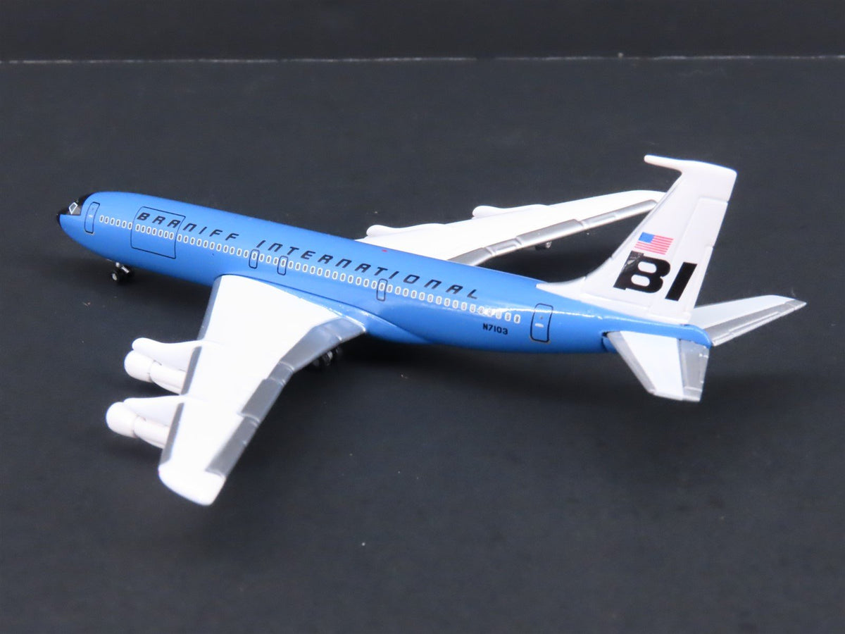 1:400 GeminiJets Limited Edition GJBNF214 Brannif Int&#39;l Boeing 707-327 Airliner