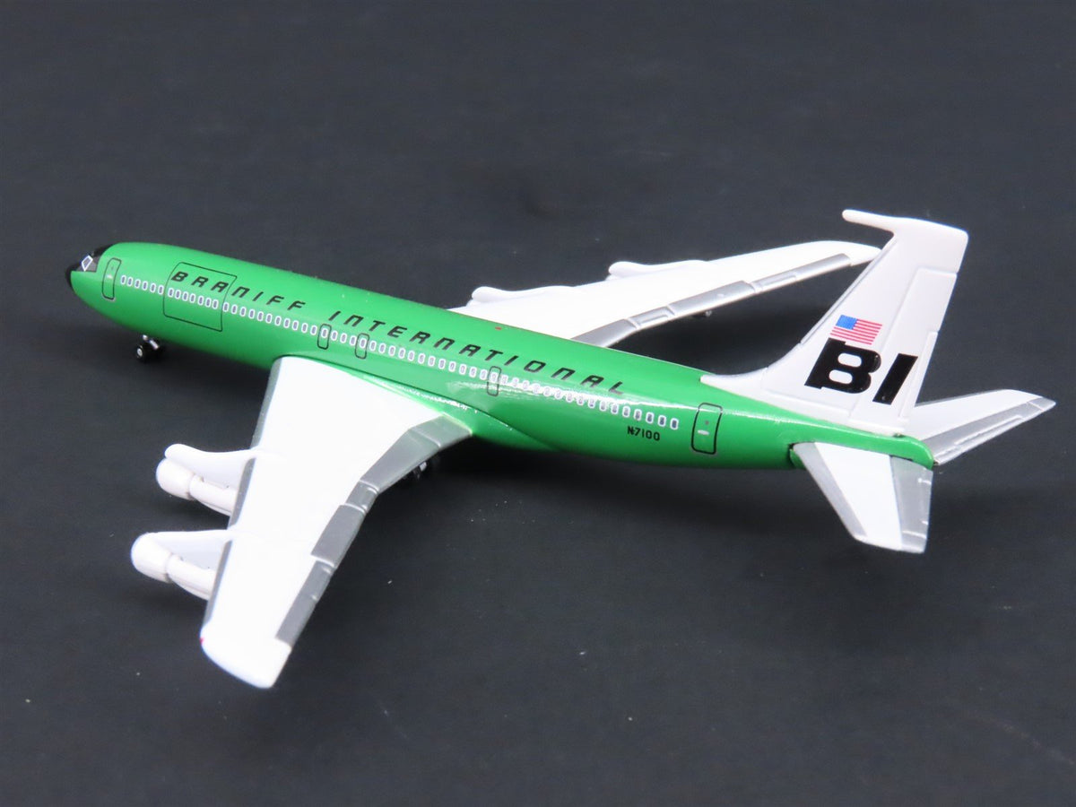 1:400 Gemini Jets Limited Edition GJBNF212 Brannif Int&#39;l Boeing 707-327 Airliner