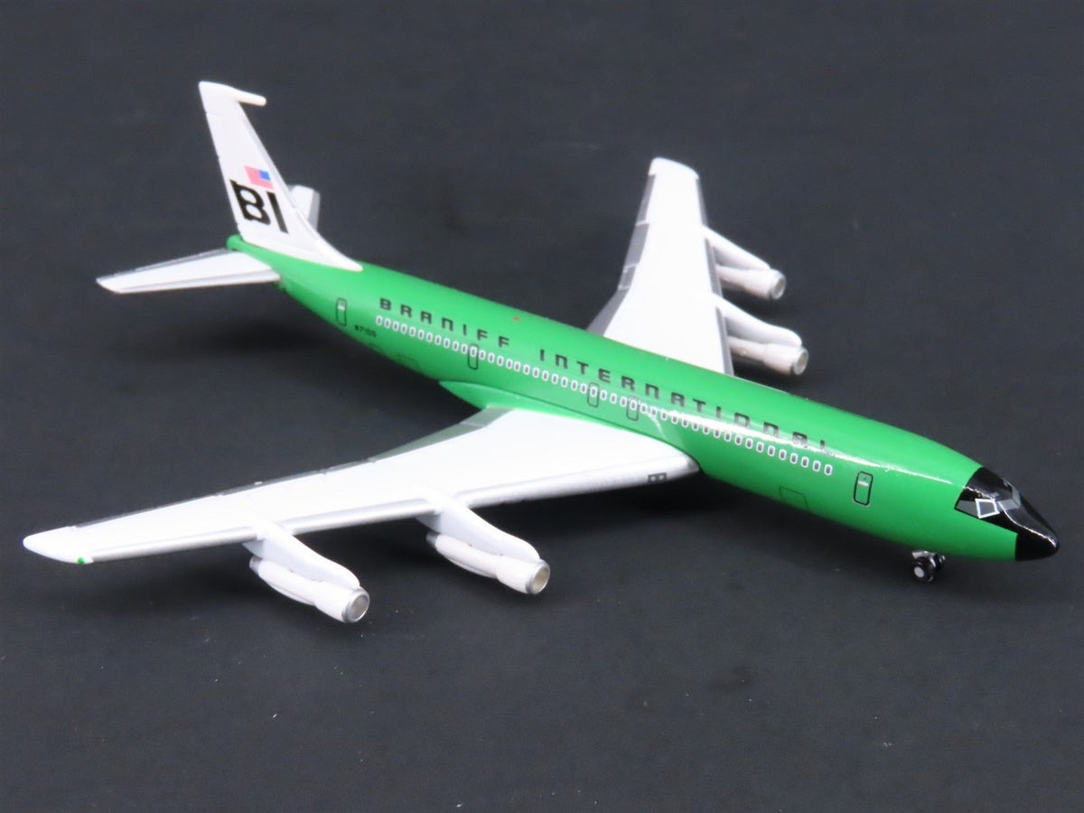 1:400 Gemini Jets Limited Edition GJBNF212 Brannif Int&#39;l Boeing 707-327 Airliner