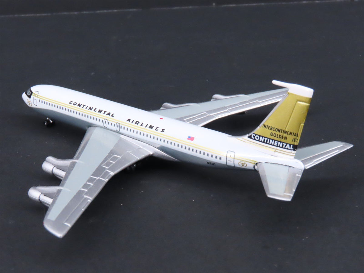 1:400 GeminiJets GJCOA054 Die-Cast Continental &quot;Golden Jet&quot; 707-321C Airliner