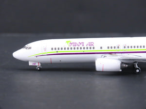 1:400 Scale GeminiJets GJBSK349 Die-Cast Miami Air Boeing 737-81Q Airliner