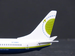 1:400 Scale GeminiJets II GJBSK450 Die-Cast Miami Air Boeing 737-800 Airliner