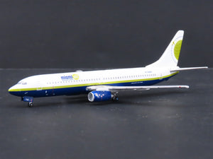 1:400 Scale GeminiJets II GJBSK450 Die-Cast Miami Air Boeing 737-800 Airliner