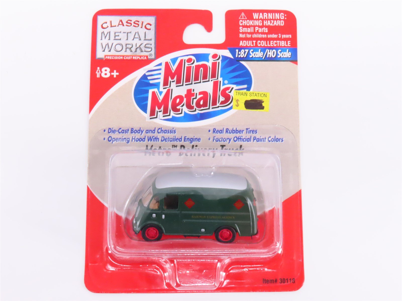 HO 1/87 Scale CMW Mini Metals #30118 Metro Delivery Truck