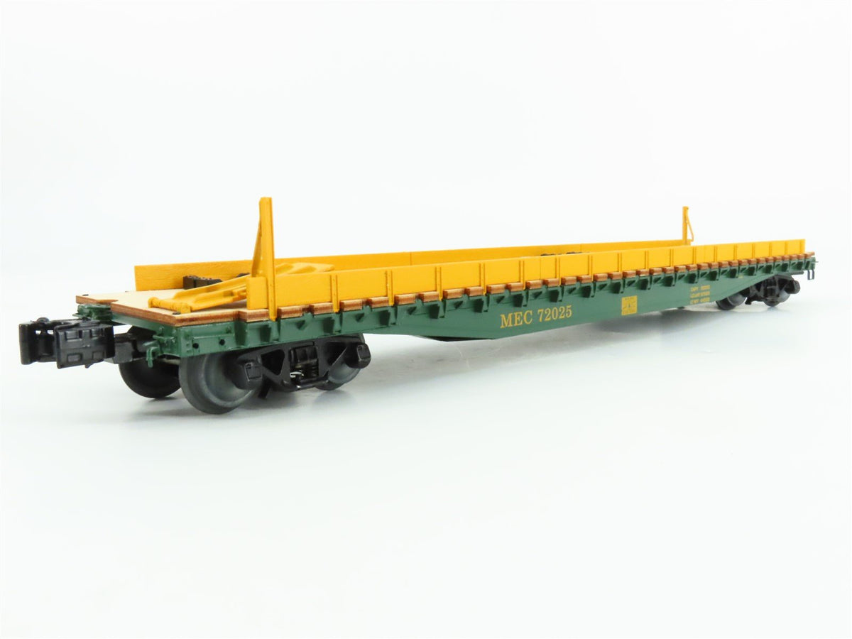 O Gauge 3-Rail Lionel 6-58251 MEC &quot;Pine Tree&quot; Piggyback Flat Car w/ LCCA Trailer