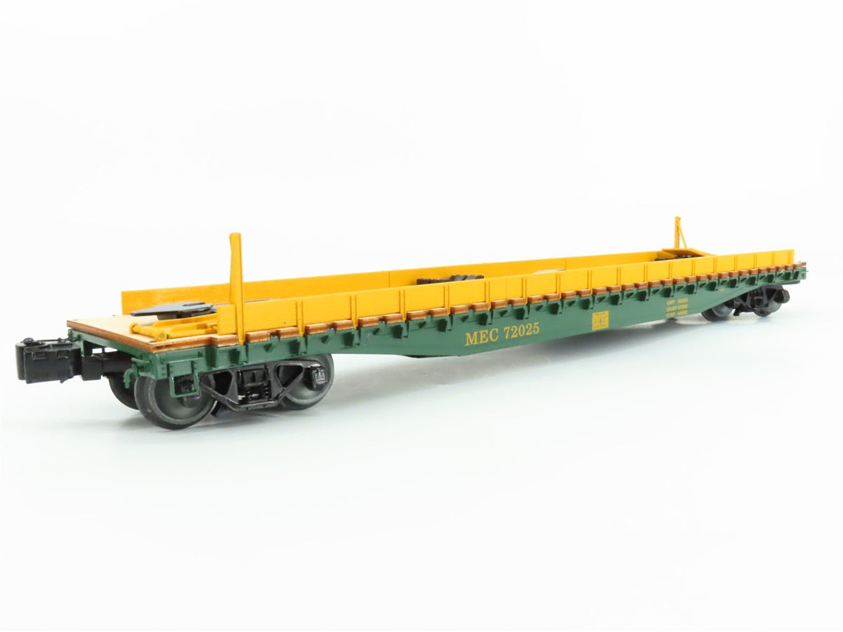 O Gauge 3-Rail Lionel 6-58251 MEC &quot;Pine Tree&quot; Piggyback Flat Car w/ LCCA Trailer