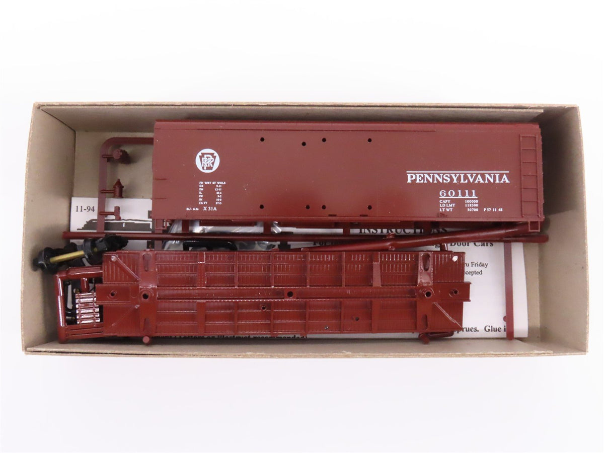 LOT of 12 HO Scale Bowser Kit #55341 PRR Pennsylvania X-31a 40&#39; Box Cars