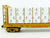 O Gauge 3-Rail MTH 20-98779 UP Union Pacific Bulkhead Flat Car #15036 w/ Load