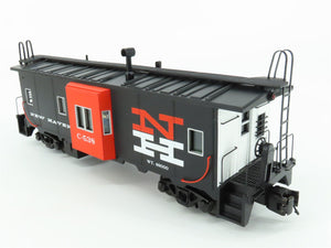 O27 Gauge 3-Rail MTH RailKing 30-77209 NH New Haven Bay Window Caboose #C-538