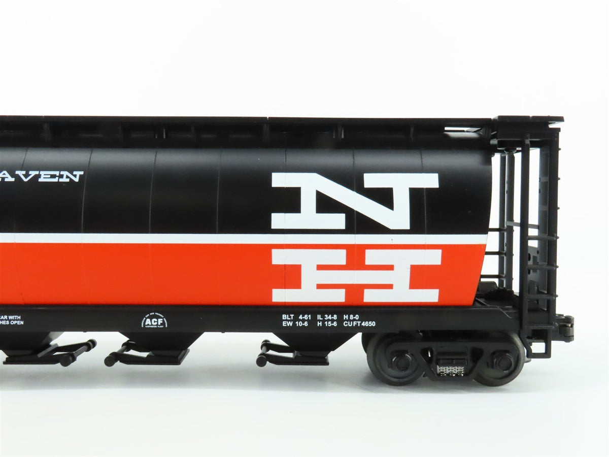 O Gauge 3-Rail MTH 20-90027B NH New Haven 3-Bay Cylindrical Hopper #16018