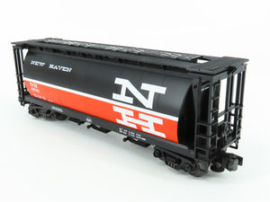 O Gauge 3-Rail MTH 20-90027B NH New Haven 3-Bay Cylindrical Hopper #16018