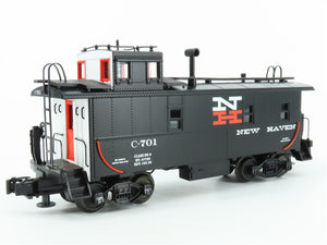 O Gauge 3-Rail MTH 20-90020F NH New Haven NE6 Offset Cupola Steel Caboose #C-701