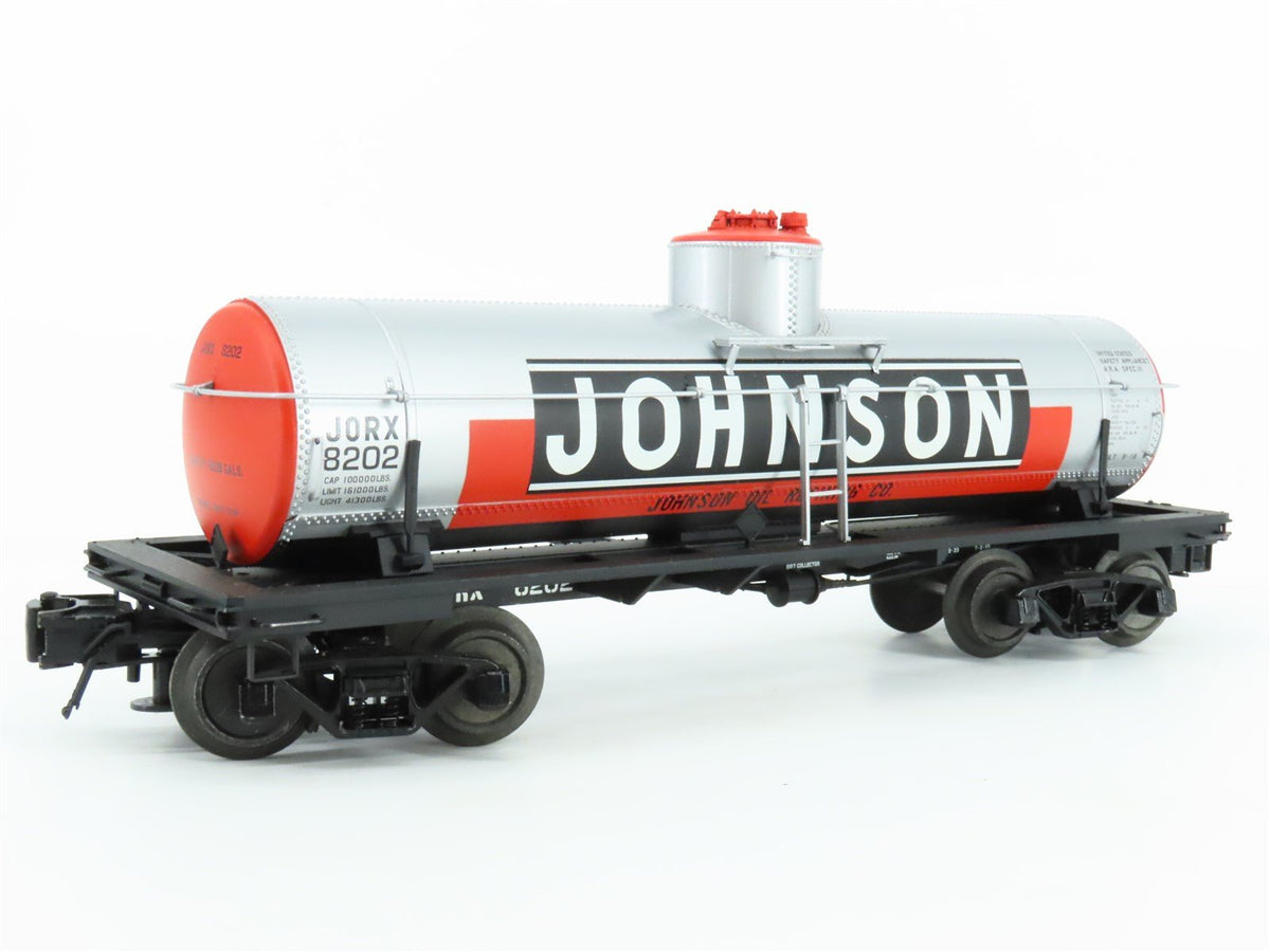 O Gauge 3-Rail Atlas Master 8682-2 JORX Johnson Single Dome Tank Car #8202