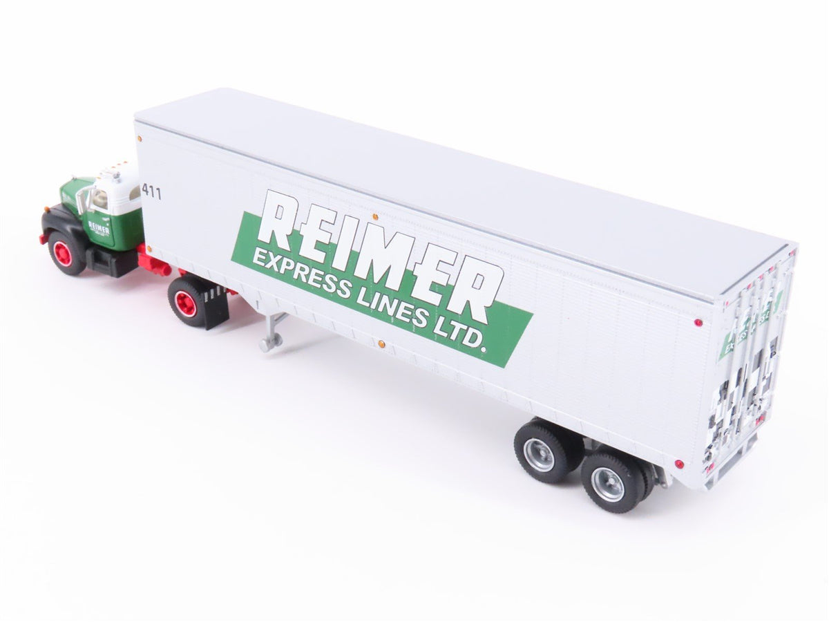 HO 1/87 Scale Athearn #93194 Reimer Mack B Tractor w/ 40&#39; Trailer