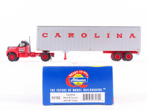 HO 1/87 Scale Athearn #93182 Carolina Mack B Tractor w/ 40' Trailer