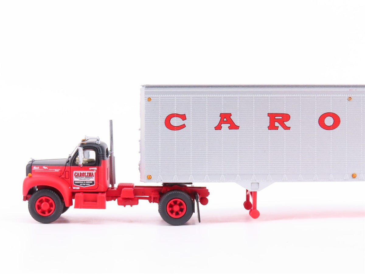 HO 1/87 Scale Athearn #93182 Carolina Mack B Tractor w/ 40&#39; Trailer