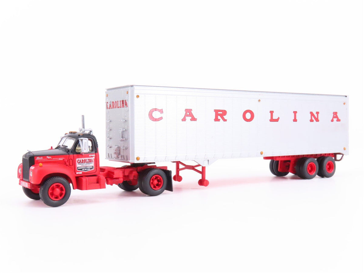 HO 1/87 Scale Athearn #93182 Carolina Mack B Tractor w/ 40&#39; Trailer