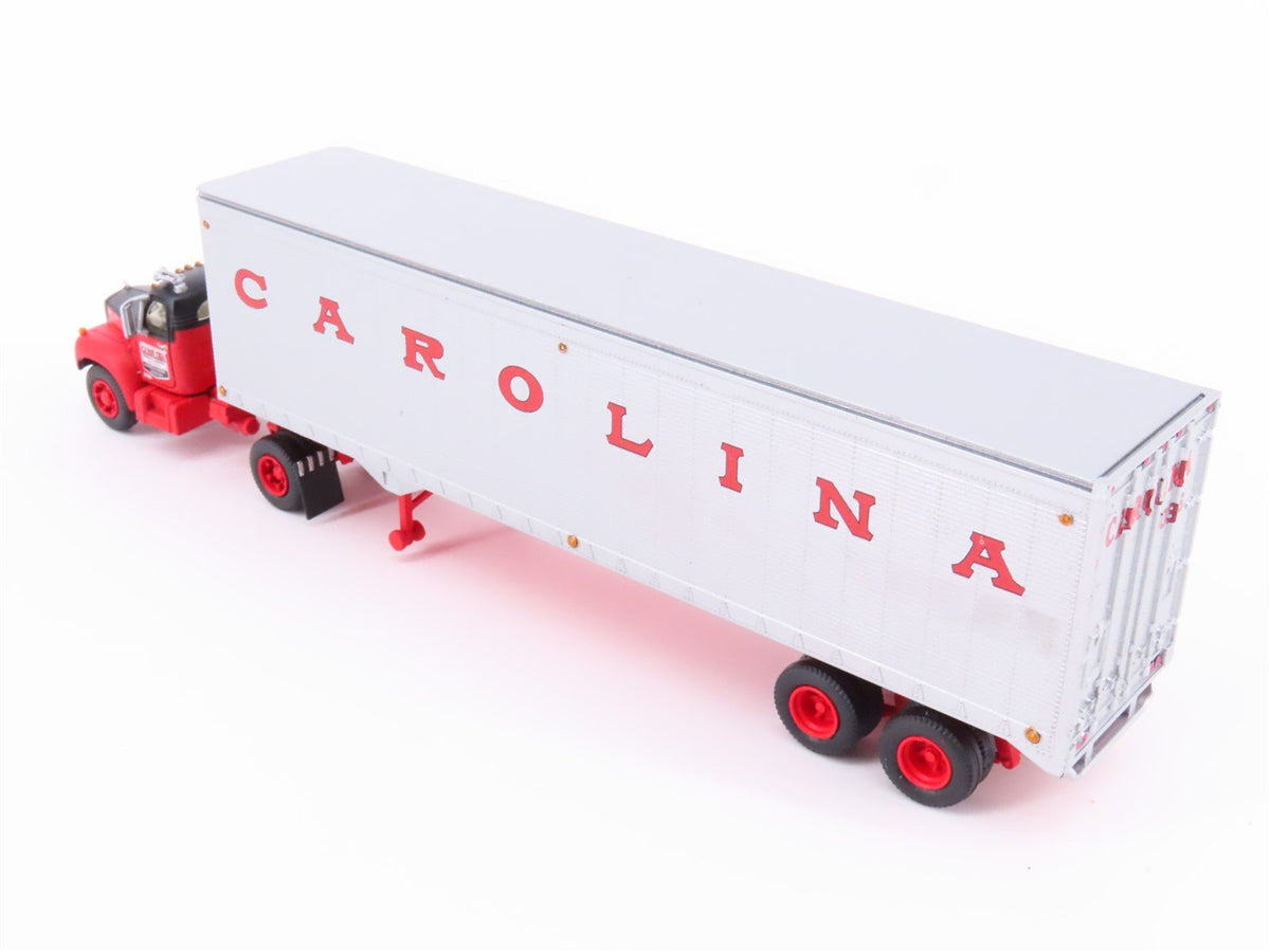 HO 1/87 Scale Athearn #93182 Carolina Mack B Tractor w/ 40&#39; Trailer