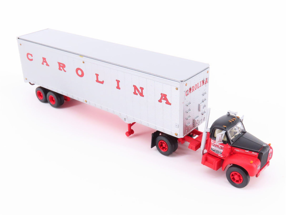 HO 1/87 Scale Athearn #93182 Carolina Mack B Tractor w/ 40&#39; Trailer