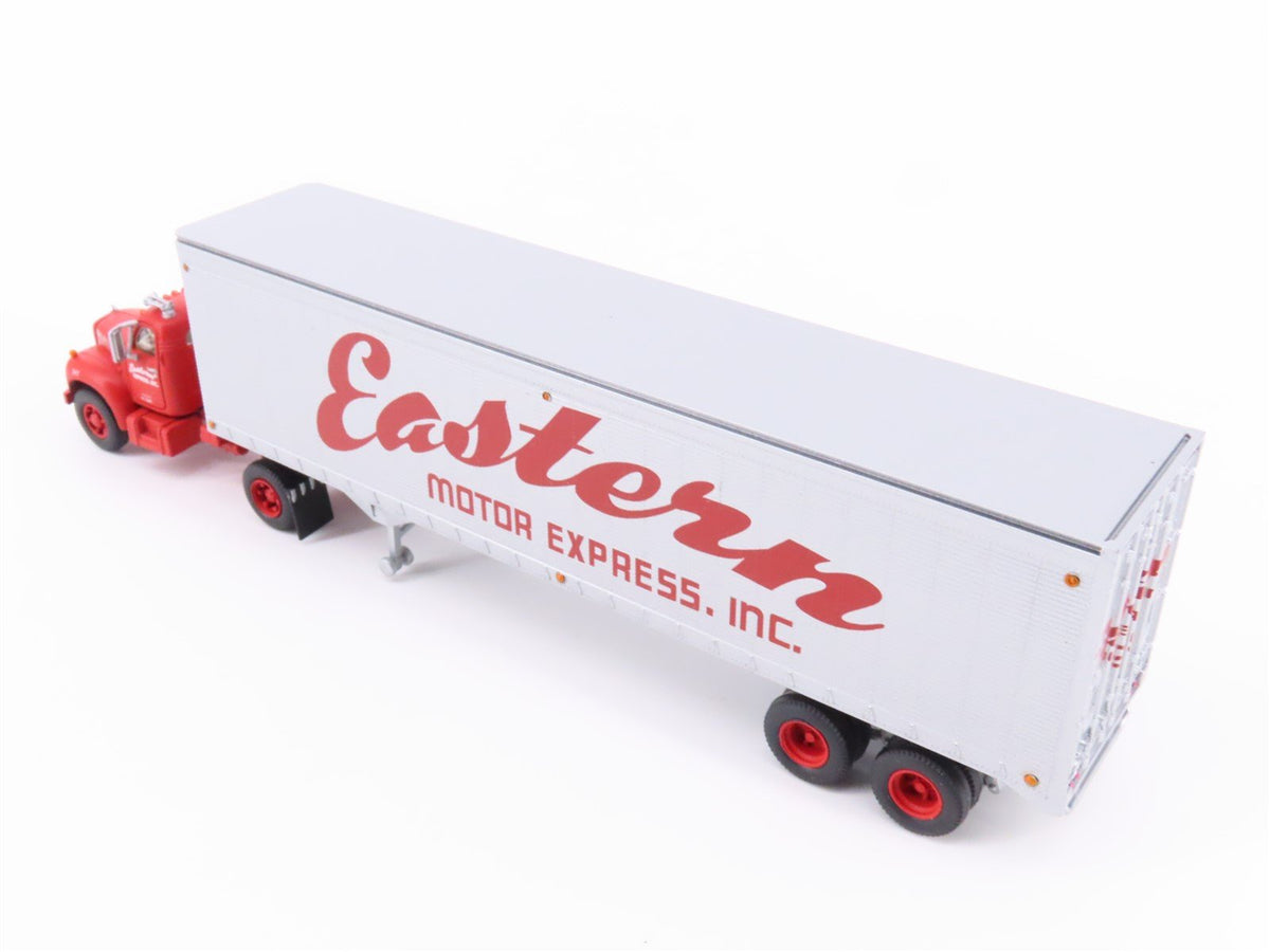 HO 1/87 Scale Athearn #93183 Eastern Motor Express Mack B Tractor w/ 40&#39; Trailer