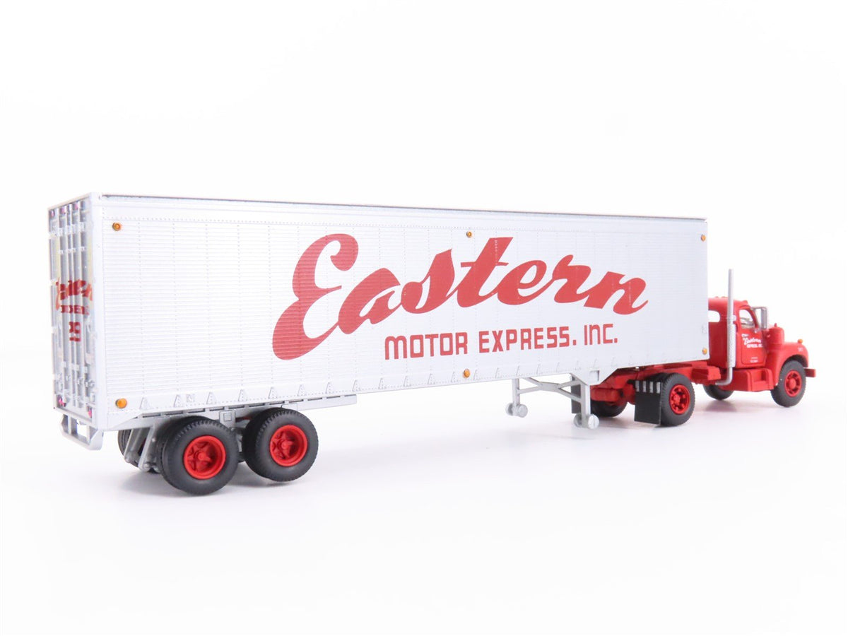 HO 1/87 Scale Athearn #93183 Eastern Motor Express Mack B Tractor w/ 40&#39; Trailer