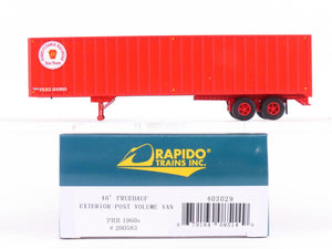 HO Scale Rapido #403029 PRRZ Pennsylvania 40' Exterior-Post Van Trailer #200583