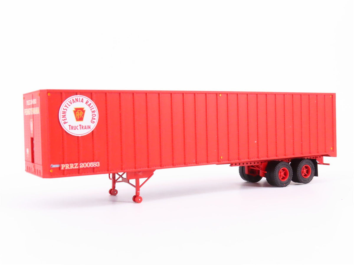 HO Scale Rapido #403029 PRRZ Pennsylvania 40&#39; Exterior-Post Van Trailer #200583