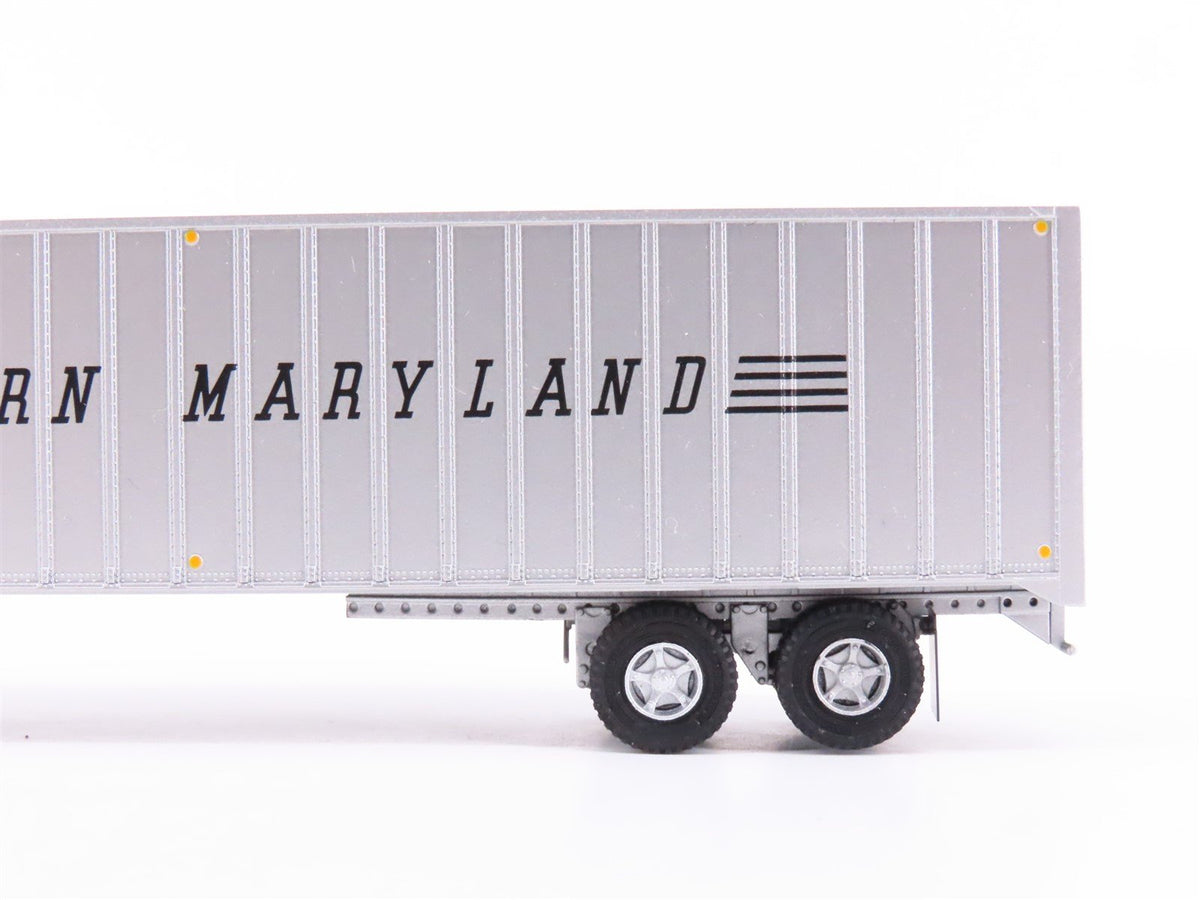 HO Rapido #403034 REAT WM Western Maryland 40&#39; Exterior-Post Van Trailer #A1400