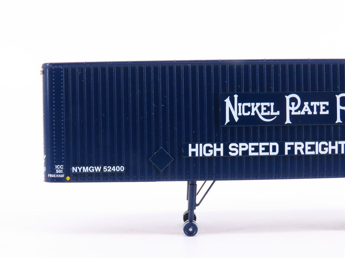 HO Rapido #403010 NKP Nickel Plate Road 35&#39; Integral-Post Van Trailer #T-250